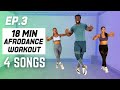 18 MIN FUN AFRO DANCE FITNESS WORKOUT To Burn Calories Smile Afroletics Workout Ep 3
