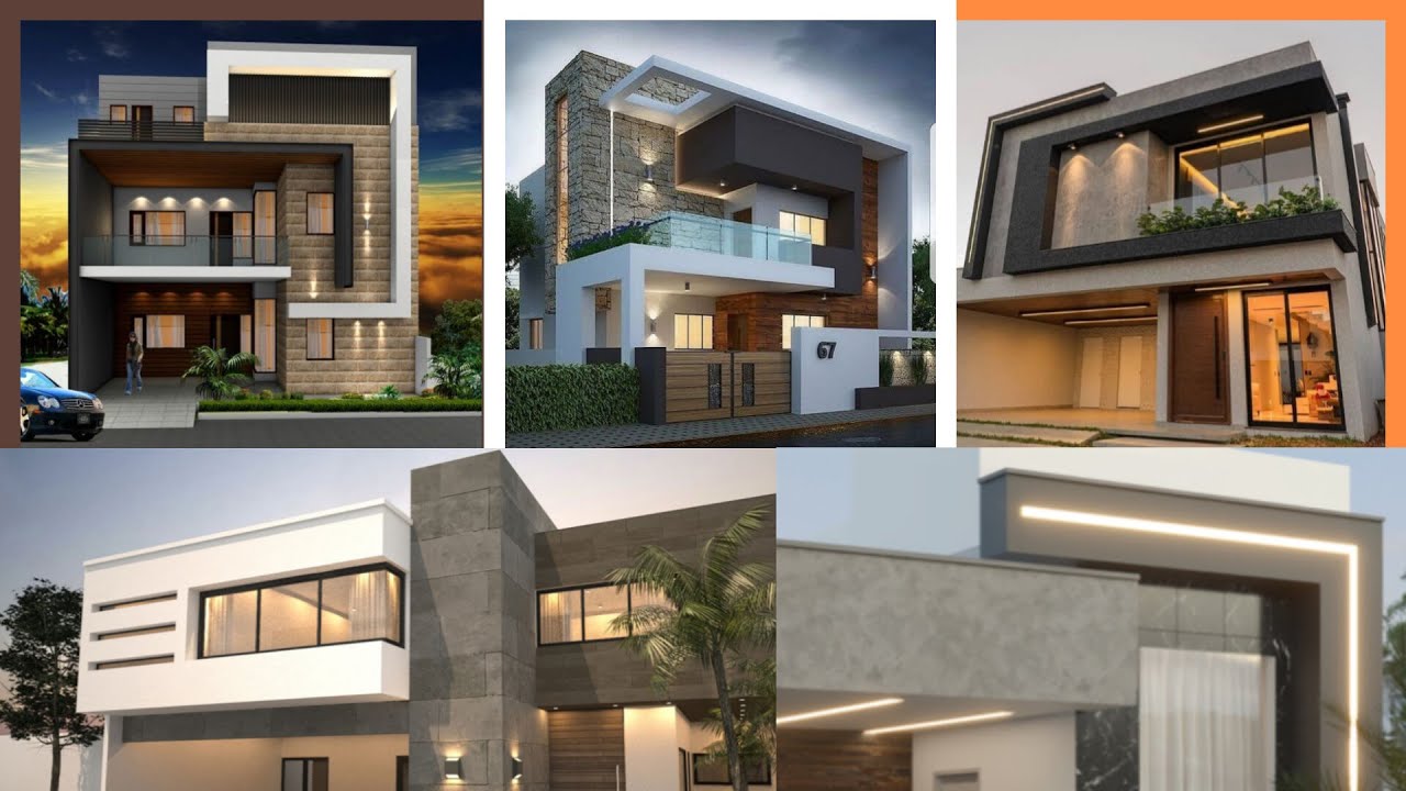 16 LINDAS FACHADAS DE CASAS PEQUENAS 2024 | FACHADAS DE CASAS SIMPLES