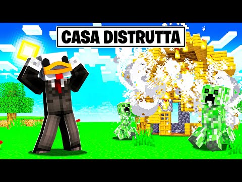 HANNO DISTRUTTO LA MIA CASA SU MINECRAFT!!