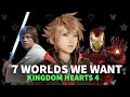 7 Worlds We Want in Kingdom Hearts 4