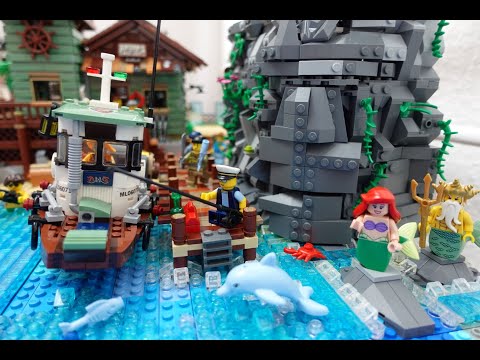 Lego Stadt Update Folge 69 Die Klippen und das Fischerboot