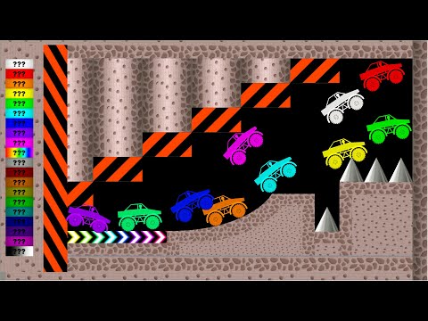 Monster Truck Crush - Shutter Crush 8 in Algodoo