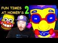 NEW SIMPSONS ANIMATRONICS JUMPSCARE ME IN THIS UPDATE Fun Times At Homer S 2 Nights 1 And 2