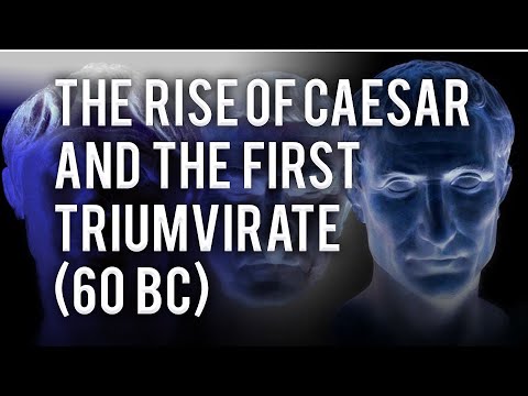 The Rise of Caesar and the First Triumvirate | Roman History Lecture | Professor Colin Elliott
