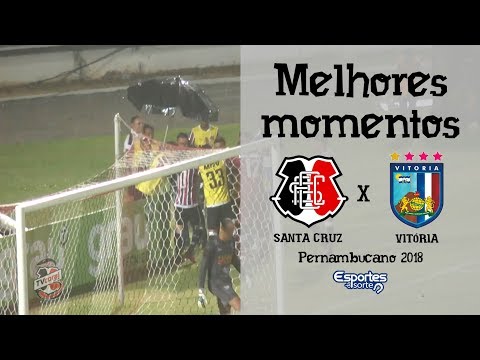 TV Coral - Santa Cruz 1x1 Vitória - Pernambucano 2018