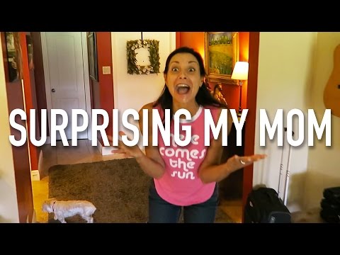 SURPRISING MY MOM FOR HER BIRTHDAY