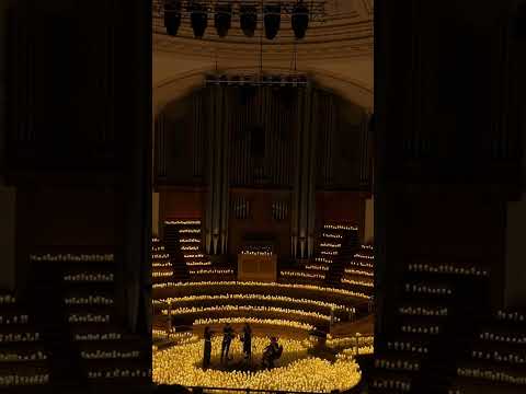 Candlelight - Tribute to Coldplay (The Scientist) at Central Hall Westminster #candlelight #coldplay