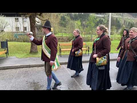 Weckruf am 1. Mai 2022 - Bürgermusik Bad Gastein