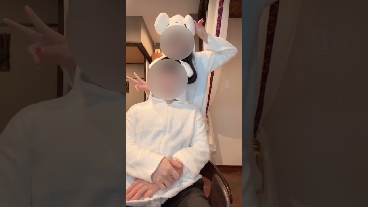 服も動画も付き合わせた🙂‍↕️