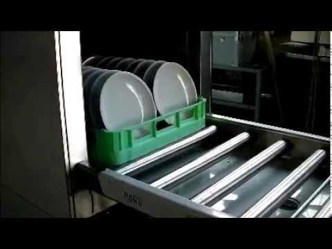 Eurodib DSP3 Lamber 18" High Temp Undercounter Glasswasher, 30 Racks/Hr, Gravity Drain 3 image