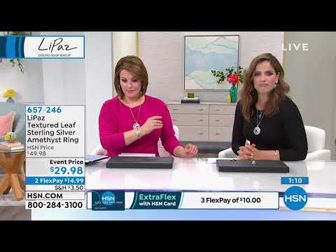 HSN | LiPaz Sterling Silver Jewelry 05.01.2019 - 03 PM