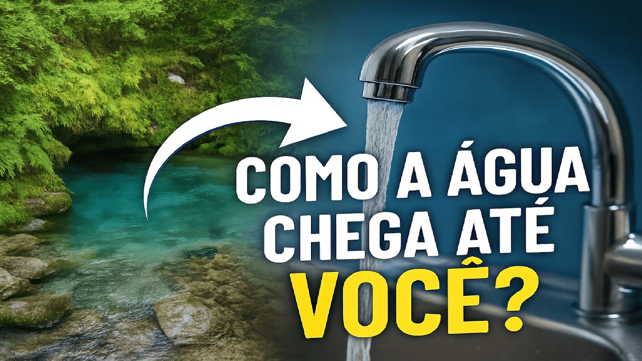 Da fonte até a torneira – O caminho da água explicado!