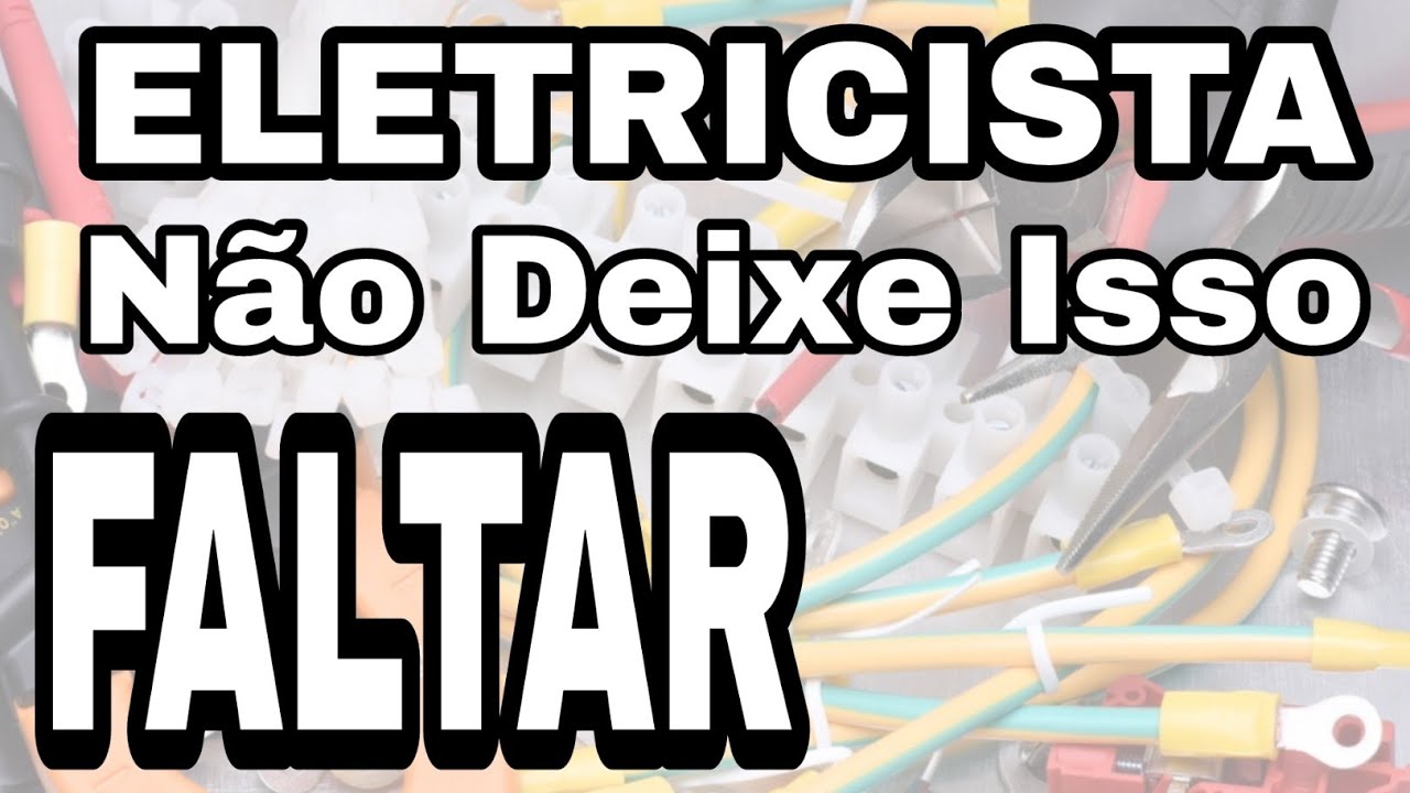 Materiais que o Eletricista Deve Levar no Dia a Dia