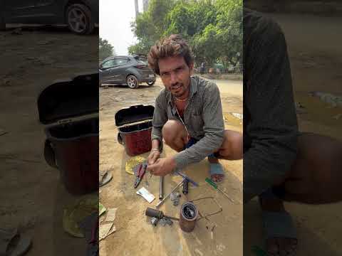 सलाम है भाई की कलाकारी को🫣गाड़ी को शोरूम कंडीशन बना दिया👌#shorts #youtubeshorts #trending #gadgets