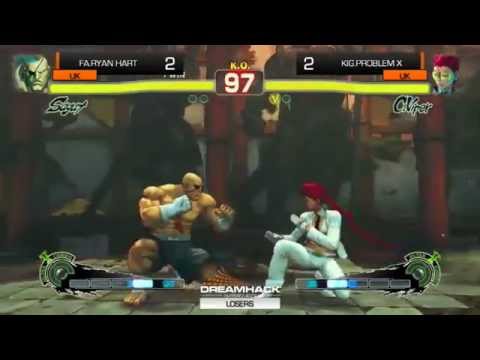 USF4 - Ryan Hart vs Problem X - Top 8 - DreamHack Summer 2015 - 13~16.6.2015