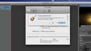 How to Setup your Guitar with GarageBand in a Mac