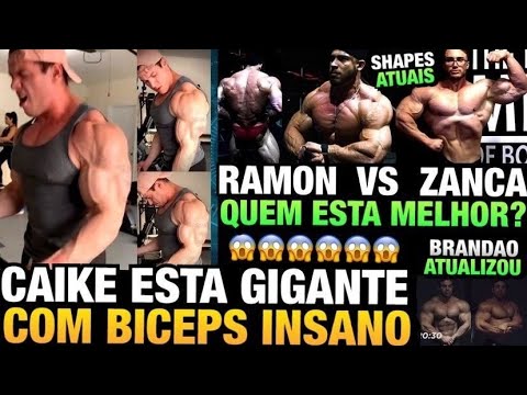 CAIKE ESTÁ INSANO - RAMON VS ZANCA SHAPES ATUAIS - QUEM ESTÁ MELHOR? + BRANDÃO REVELA O SHAPE