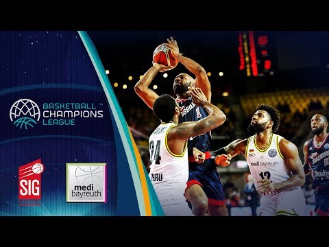 SIG Strasbourg v medi Bayreuth - Full Game - Gameday 2 - Basketball Champions League 2018-19