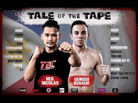 TBC Fight Night 1 - Bout 5 (Lightweight Fight) - Neil Nicolas v Renaud Gurgui.