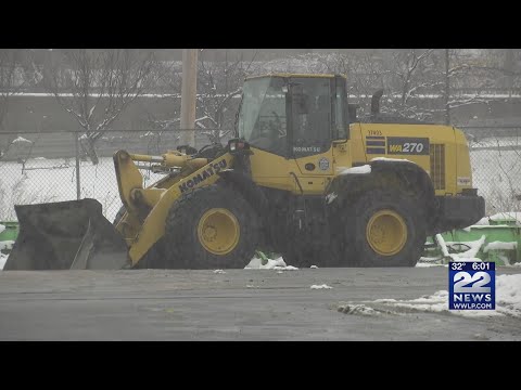 Inside look of the Springfield DPW “Snow Room”