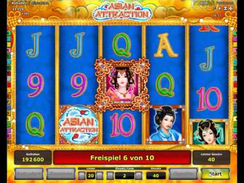 Asian Attraction kostenlos spielen - Novomatic / Novoline