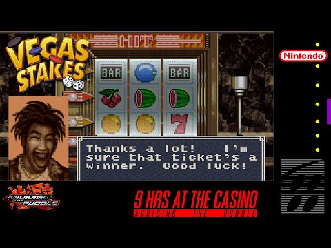 Aris Hits the SNES Casino for 9 Hours [AriSMR] | Vegas Stakes First Try
