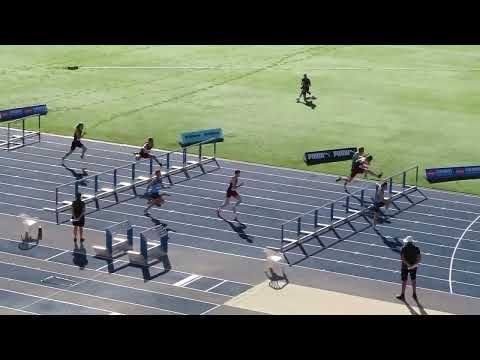 Ht1. 110m Hurdles U18 Men, Australian Junior Championships, QSAC 16 April 2023