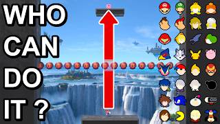 Who Can Pass The Wall of Bumper's ? - Super Smash Bros. Ultimate