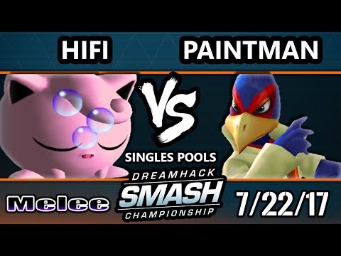 DHATL 17 Melee - Hifi (Jigglypuff) Vs. Paintman (Falco) SSBM Singles Pools