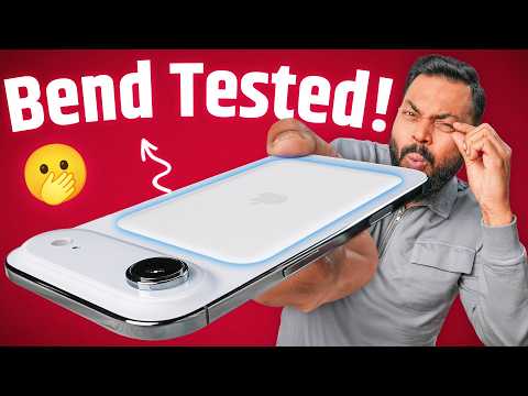 Thumbnail for iPhone Air Unboxing & First Look | Bend Tested 😮 ⚡ Cutting "Edge"?