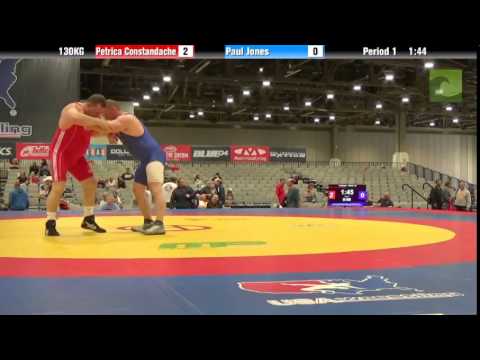 D Division 130KG - Petrica Constandache vs. Paul Jones