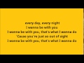 Bruce Springsteen - I Wanna Be With You with Lyrics