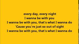 Bruce Springsteen - I Wanna Be With You with Lyrics