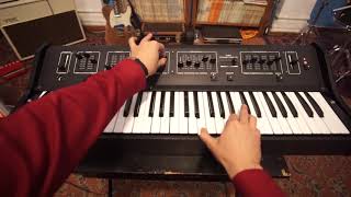 Video thumbnail for TOM-1501 RARE USSR Soviet Russian Analog Strings Synthesizer Synth CRUMAR+SOLINA by GLvintageSHOP