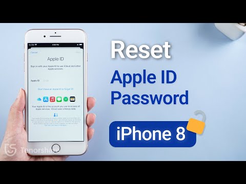 Forgot Apple ID Password? 3 Ways to Reset iPhone 8/8Plus Apple ID Password without Phone Number