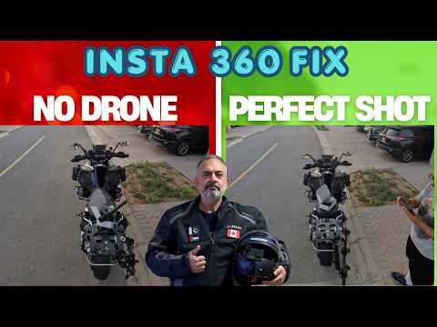 Fake Drone Shot Insta360 X4