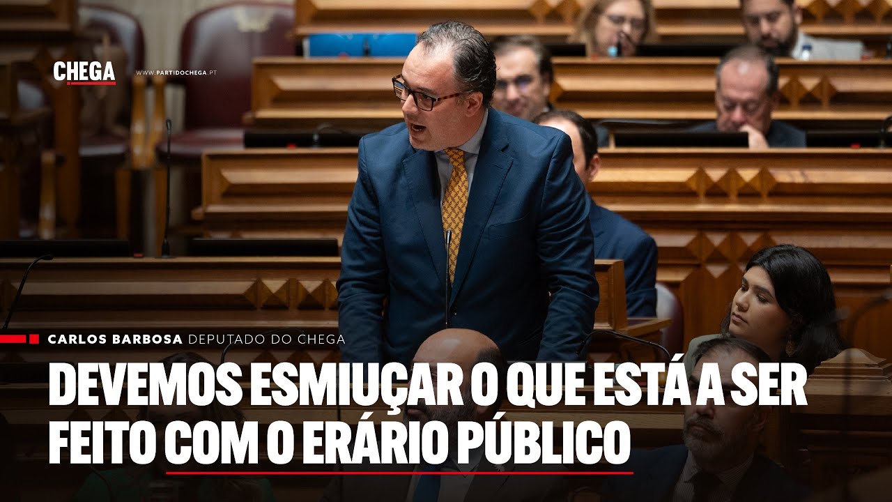 Devemos esmiuçar o que está a ser feito com o erário público