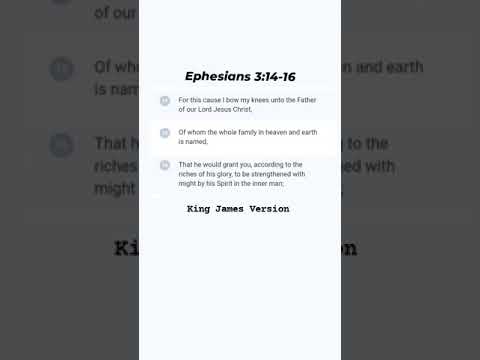Ephesians 3:14-16 📖💡