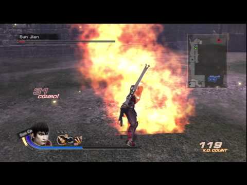 Wu Story Mode Stage 2-4 Assault on Xuchang - Part 1 Dynasty Warriors 7 HD