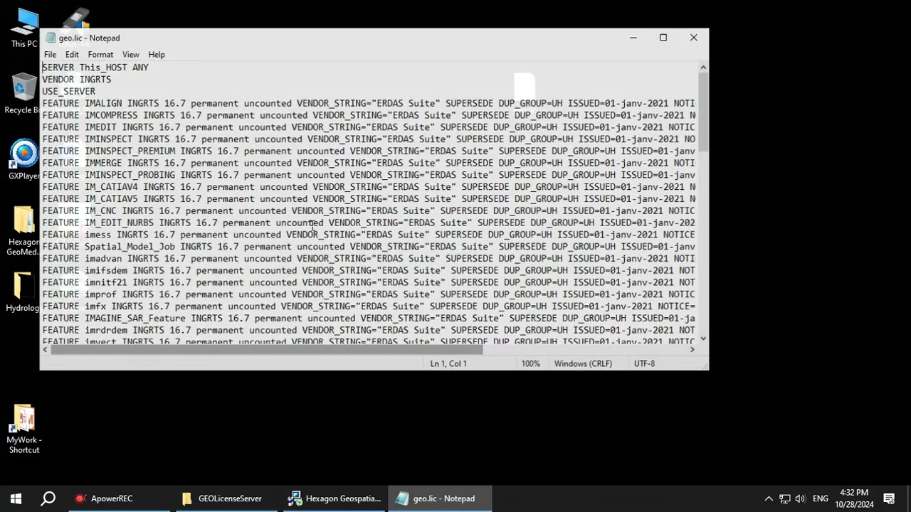 how to Setup GeoMedia Suite 2022 16.7.0.210