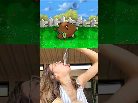 The Macapuno Coconut Cannon 🥥 w/ @anna.antonje  (PVZ) #pvz #plantsvszombies