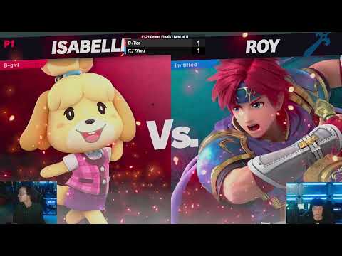 PURE Smash #131 Grand Finals - B-Rice (Isabelle) vs. Tilted (Roy)
