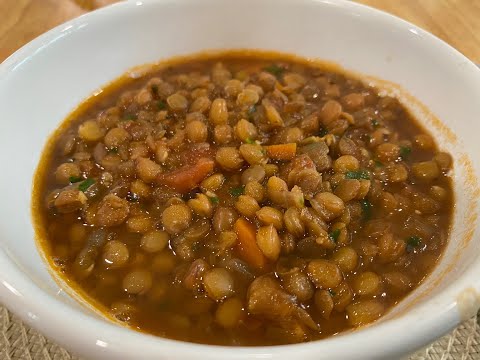 The Best ITALIAN LENTIL SOUP Recipe