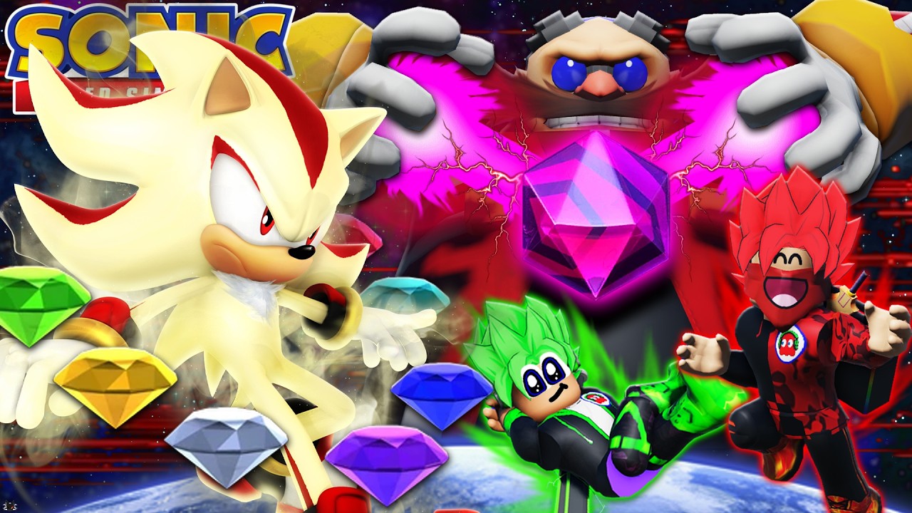 SUPER SHADOW VS THE PHANTOM RUBY!! (Sonic Speed Simulator)