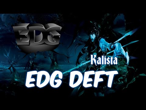 EDG Deft KALISTA vs Quinn ADC - LOL Korean SoloQ Patch 5.12