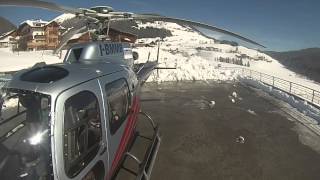 preview picture of video 'AS350B3 Airway Helicopters I-BMMB Heliport Terenten'