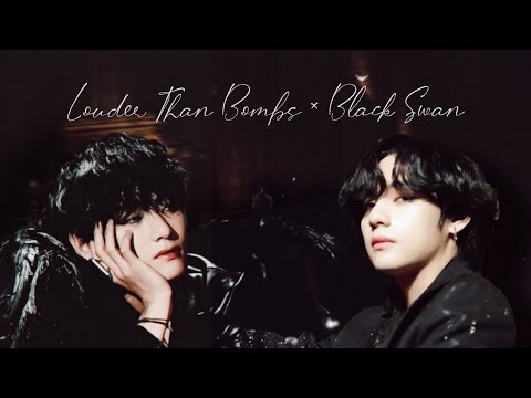 'Black Swan' but it's 'Louder than Bombs' themed || BTS remix