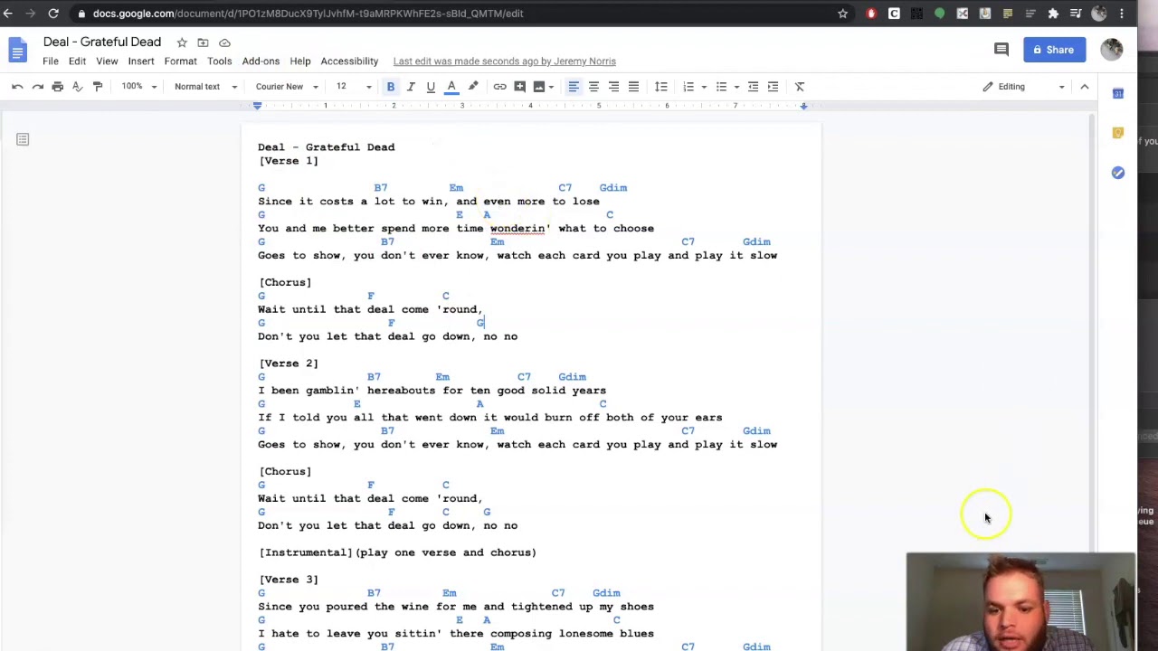 Over in a Minute Reviews Docs Add On Guitar Chords Tools
