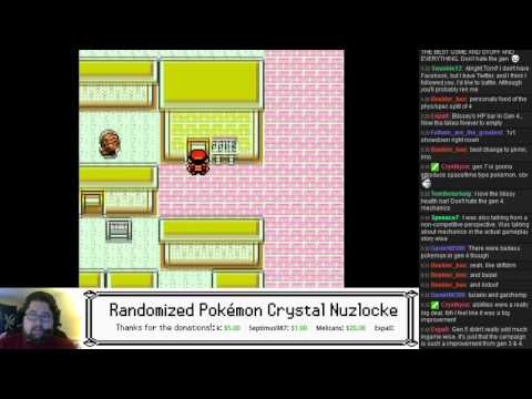 TheKillerNacho Live: Randomized Pokémon Crystal Nuzlocke - Part 10