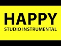 Happy (Cover Instrumental) [In the Style of ...